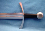 Classic medieval arming sword