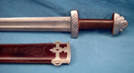 Trondheim pattern-welded viking sword