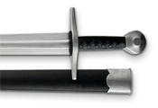 William Marshal arming sword pattern-welded blade