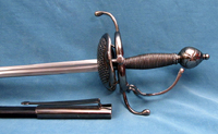 Transitional cavalier rapier