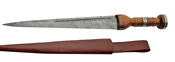 Damascus blade Scottish dirk