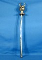 Indo-Persian demon head mace