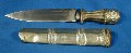 Bhutanese silver knife